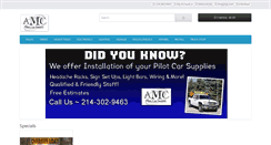 Desktop Screenshot of amcpilotcarsupply.com